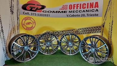 4 Cerchi Lega 18 pollici Mak Union Audi Nuovi