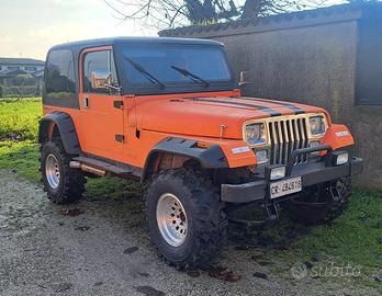 jeep wrangler YJ 5.2 V8 swap