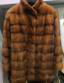 pelliccia di visone orizzontale 