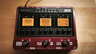Multieffetto per basso Zoom B3