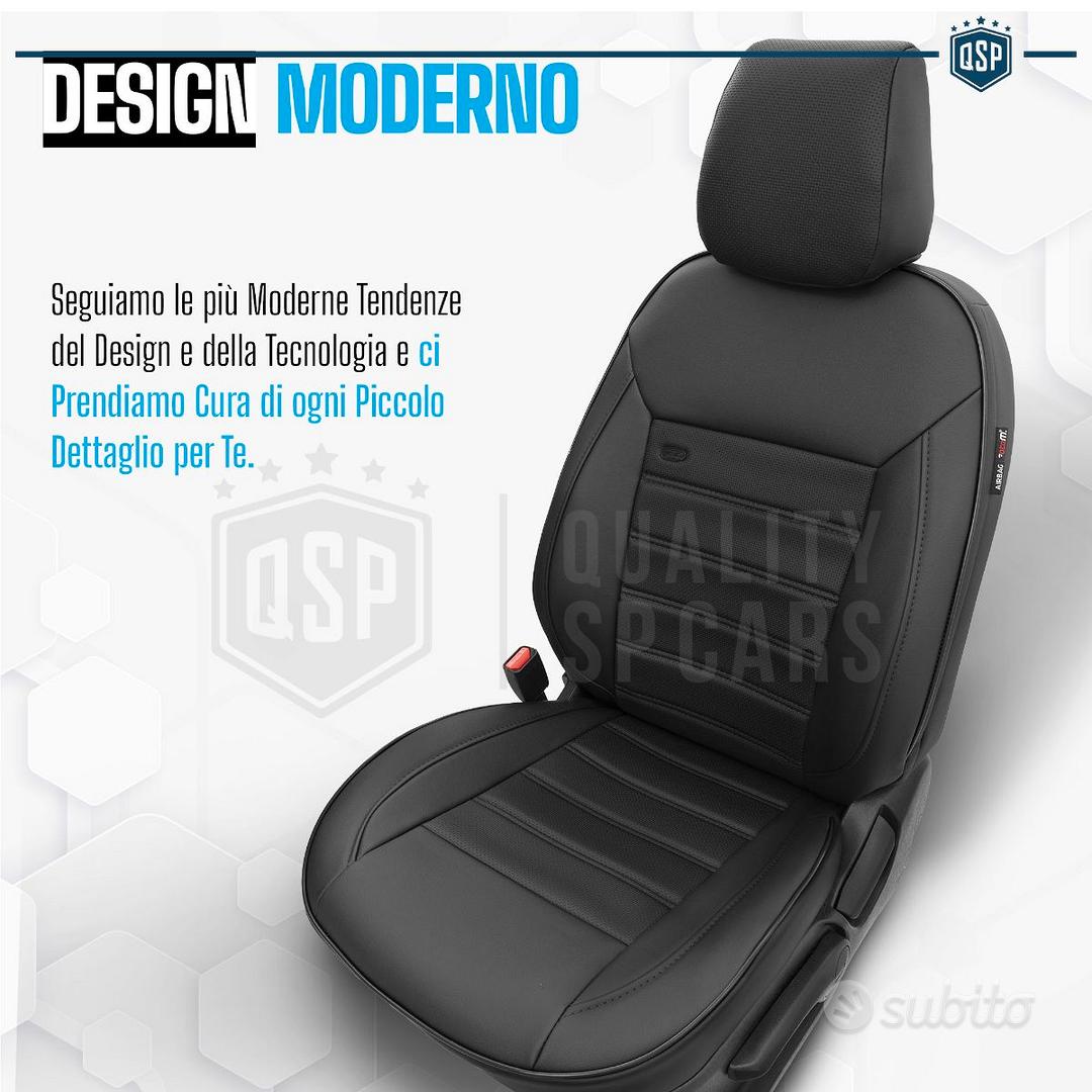 Subito - RT ITALIA CARS - COPRISEDILI per Fiat 500L in PELLE Nera COMPLETO  - Accessori Auto In vendita a Bari