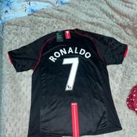 Maglia Manchester United 2008 Away Nera