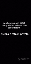 Sembro yamaha dt 50