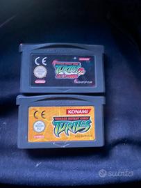 GAMEBOYADVANCE giochi tartarughe ninja