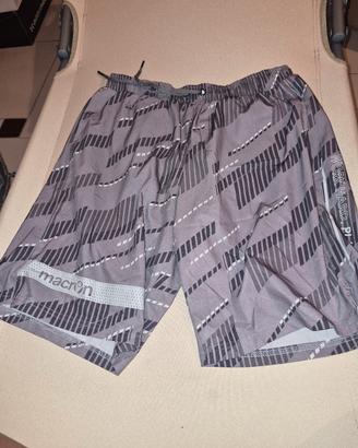 Pantaloncini Macron "Work Hard Play Harder" M