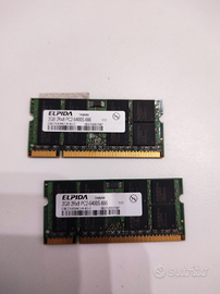 Elpida Ram 2GB 2Rx8 PC2-6400S-666