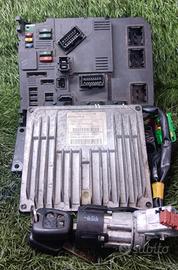 KIT CHIAVI CENTRALINA MOTORE CITROEN C3 2Â° Serie