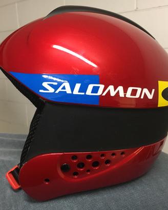 Casco sci - salomon rosso