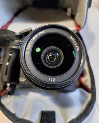 Reflex Sony Alpha A290 + Obiettivo