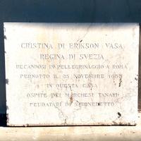 Lapide storica commemorativa