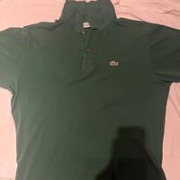 Polo Lacoste Verde Taglia 6