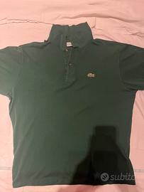 Polo Lacoste Verde Taglia 6