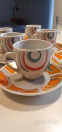 Servizio 6 tazzine caffè 