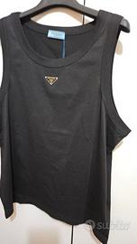 Canotta uomo nera Prada tgS