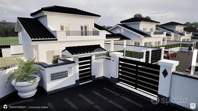 PORZIONE DI BIFAMILIARE A ROMA