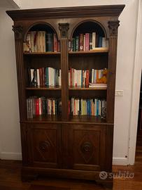 Libreria in legno pregiato