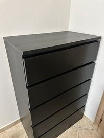 Cassettiera MALM 6 cassetti