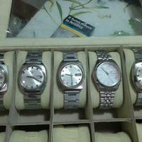  5 Seiko automatici anni 70 in blocco 