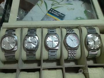  5 Seiko automatici anni 70 in blocco 