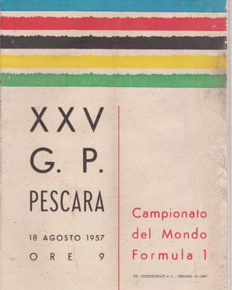 campionato del mondo formula 1 pescara
