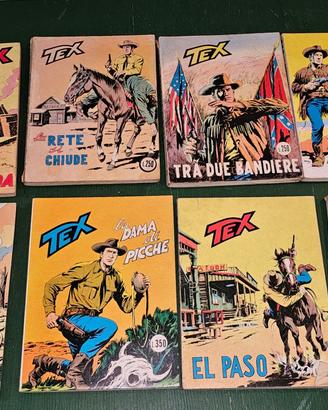 raccolta fumetti TEX e Mister NO totale di 282