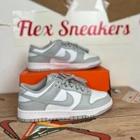 Nike Dunk Low Grigio e Bianco 42 Nuove Originali