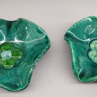 Coppia ciotole ceramica Raku