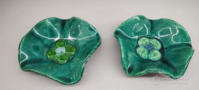 Coppia ciotole ceramica Raku
