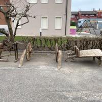 Attrezzi agricoli vintage come foto