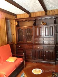 Soggiorno stile vecchia america