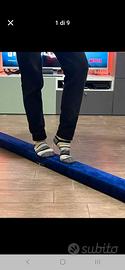 Trave pieghevole ginnastica artistica 
