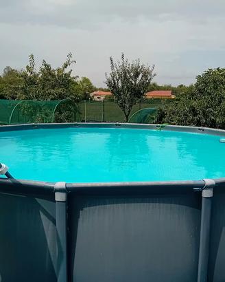 piscina Intex fuori terra rotonda d 4.8