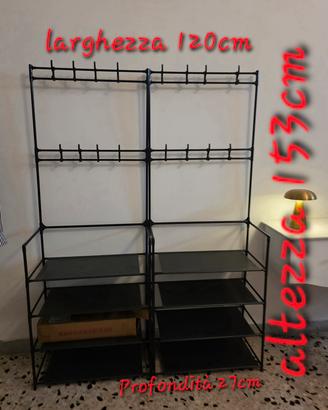 Appendiabiti appendino stand guardaroba armadio es