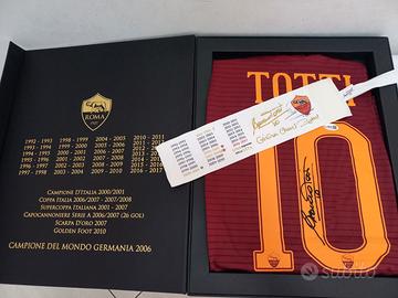 Box As roma Francesco Totti cofanetto certificato