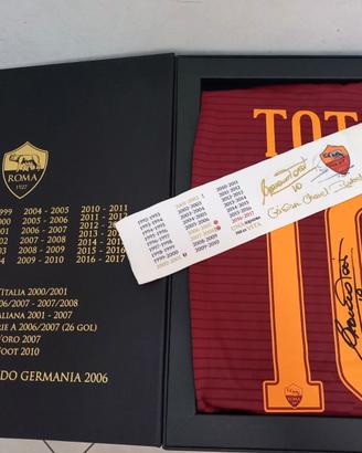 Box As roma Francesco Totti cofanetto certificato