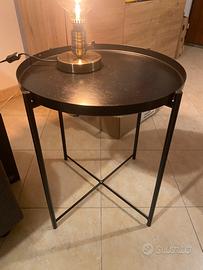 Tavolino Gladom Ikea nero