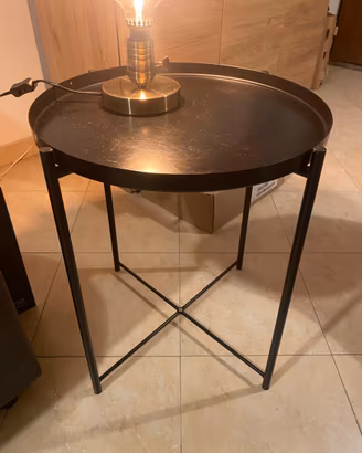 Tavolino Gladom Ikea nero