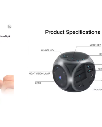 🎥 Mini Videocamera 1080P Visione Notturna