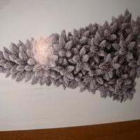 Albero di Natale innevato