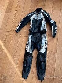 Tuta moto divisibile A-PRO tg 50