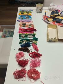 merceria per punto croce 