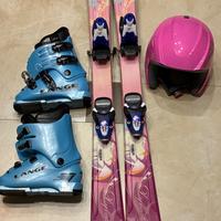 Sci Dynastar junior 100 cm  + Scarponi  + Casco