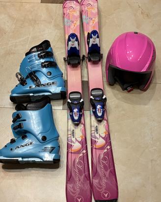 Sci Dynastar junior 100 cm  + Scarponi  + Casco