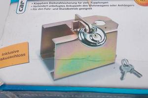 Antifurto per gancio traino