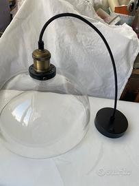 Lampadario in vetro