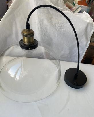 Lampadario in vetro