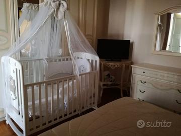 passeggino trio più lettino e seggiolone pappa, 