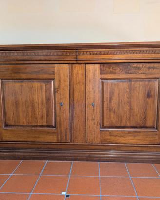 Madia credenza soggiorno in legno antiquariato