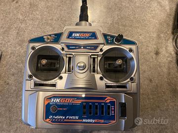 Telecomando e rx aereo barca auto 2,4GHz 6 canali