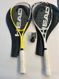 Coppia di racchette da Squash